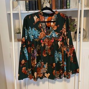 Altard State Long Sleeve Blouse Top